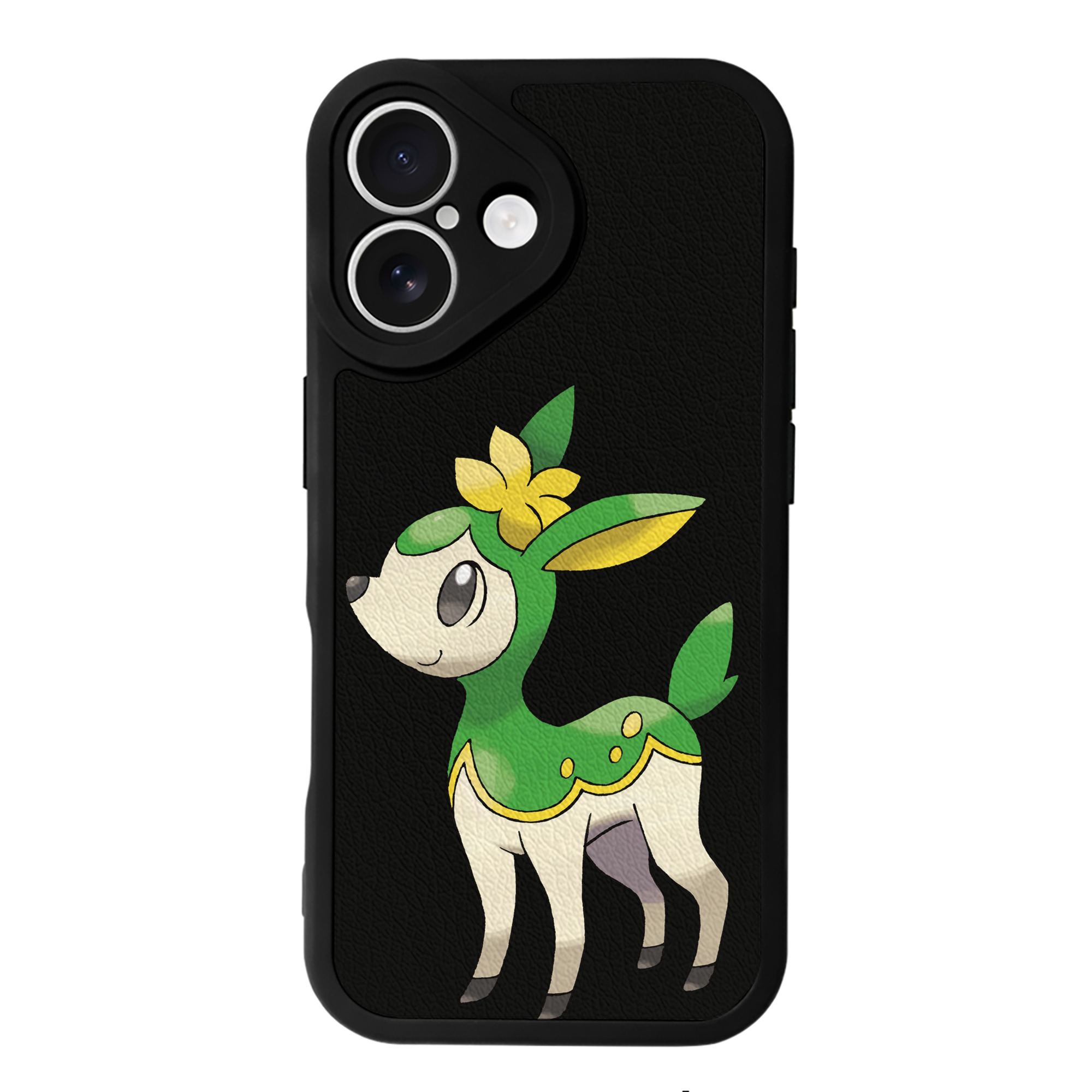 （画像用） ポケットモンスター Pokémon 【iPhone 16シリーズ対応】シリコンスマホケース（レザー調） 材質：シリコン